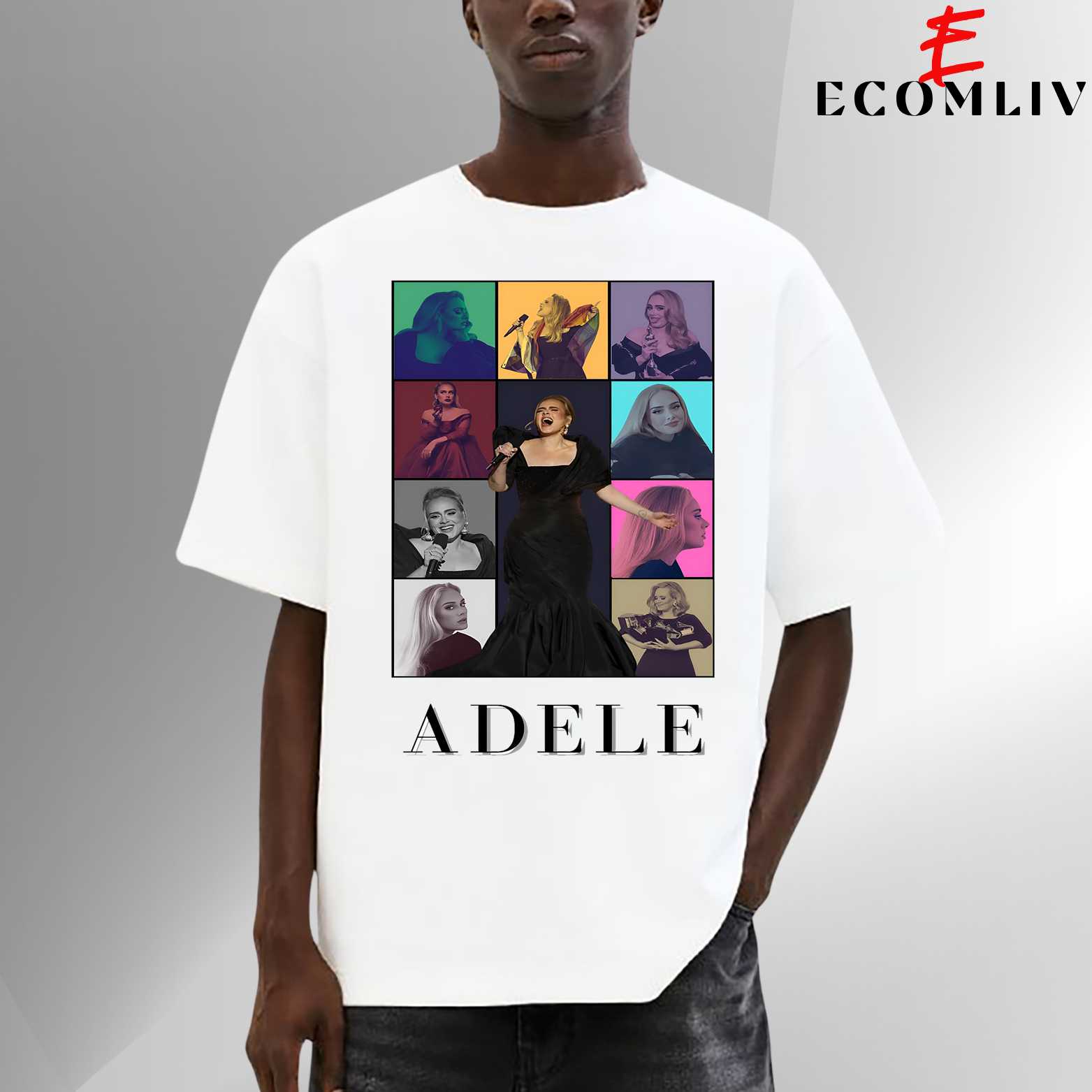 Adele Retro Music T-Shirt, Unisex Album Tee, Pop Star Streetwear Shirt